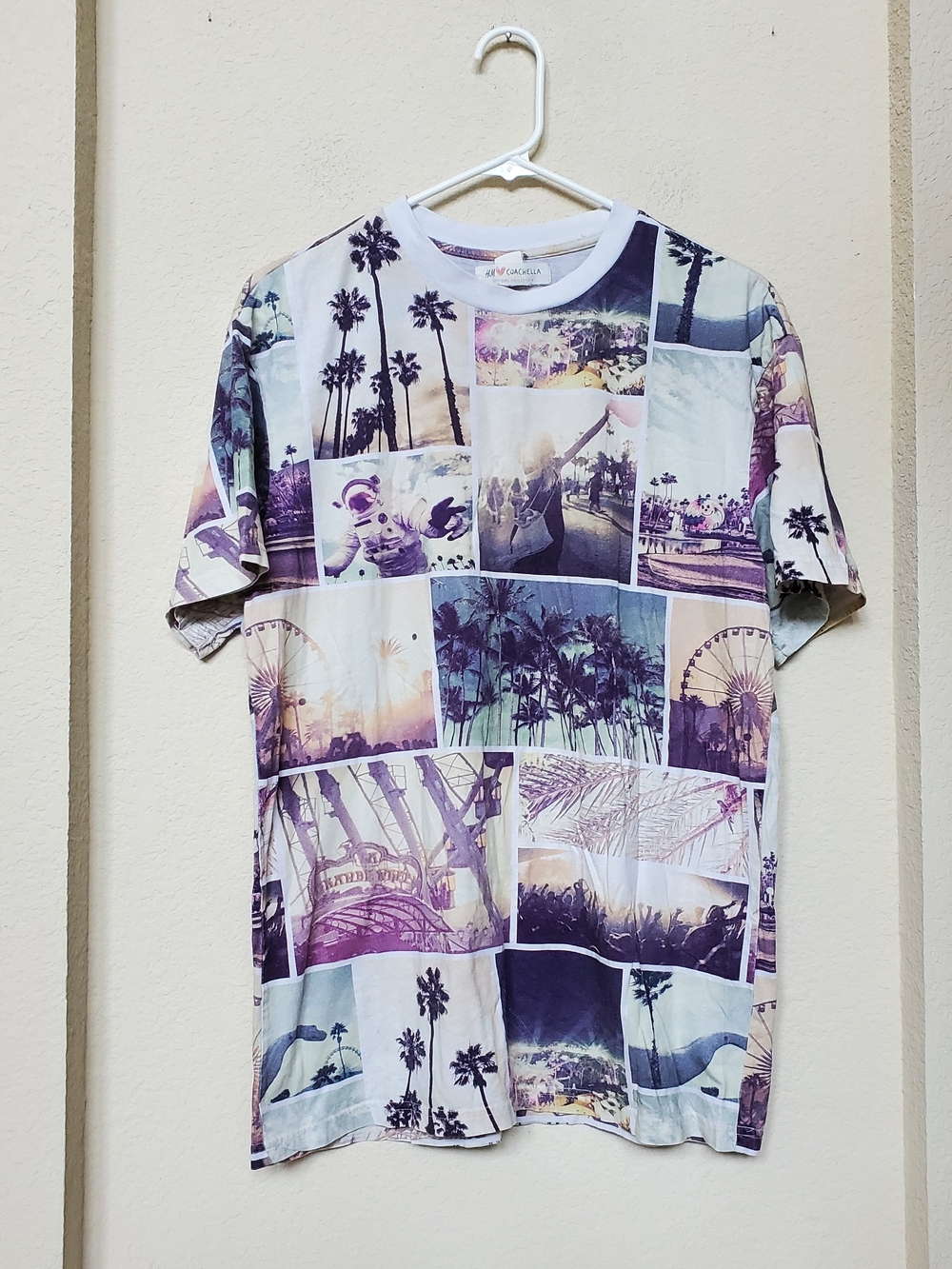 H&M Coachella Festival Tee. Size Small